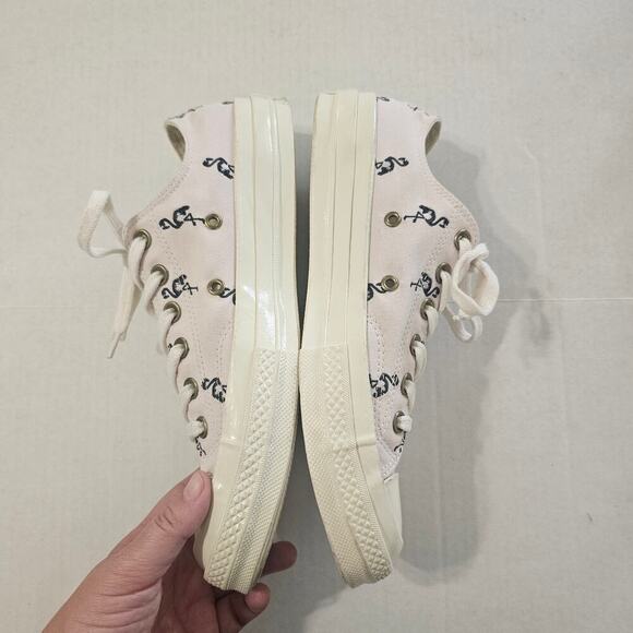 CONVERSE Chuck Taylor 70's Flamingo OX Sneaker Pink White Size W9.5/M7.5 - Picture 3 of 8